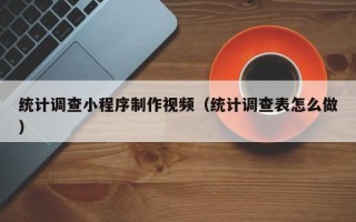 北海统计调查小程序制作视频（统计调查表怎么做）